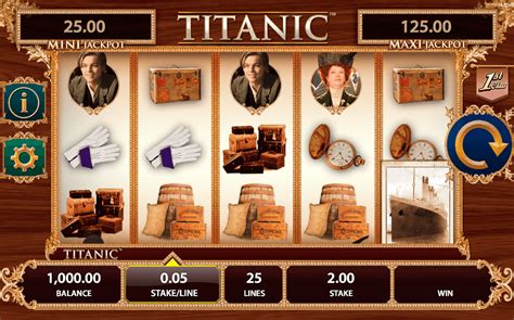 free online titanic slot game